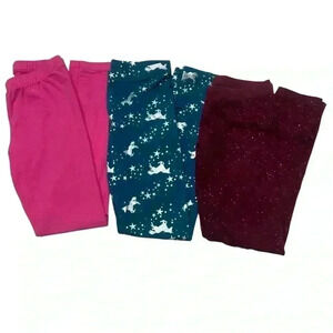 Cat & Jack + Wonder Nation Leggings Bundle | Size Medium 7/8